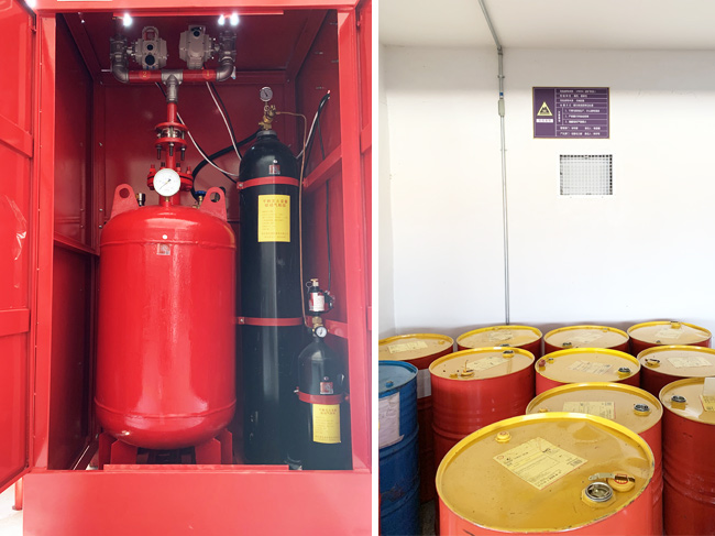危化品倉庫自動滅火系統裝置安裝